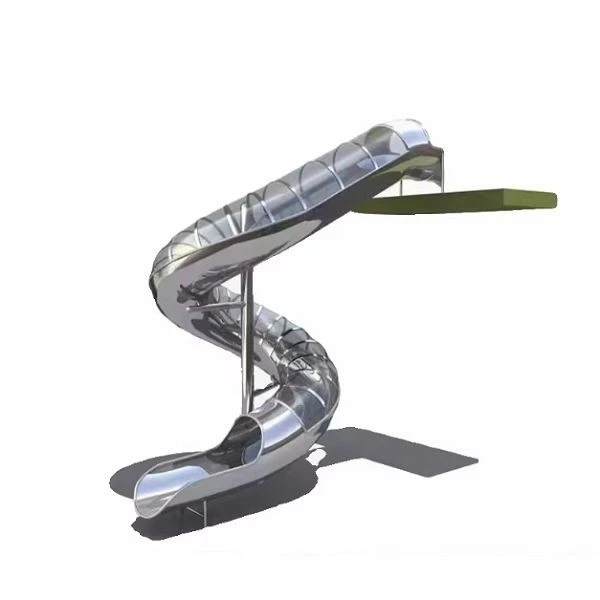 Stainless Steel Garden Slide factory